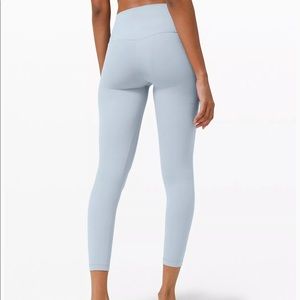 Lululemon 25” Align leggings in chambray